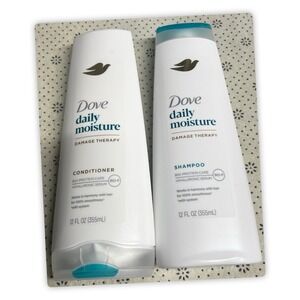 Dove Daily Moisture Shampoo & Conditioner Set, 12‎ FL OZ